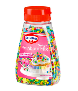 Dr. Oetker Rainbow Mix Streudekor 110g