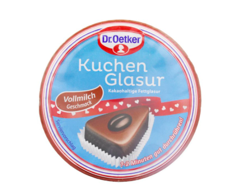 Dr. Oetker Glasur Vollmilch 200g