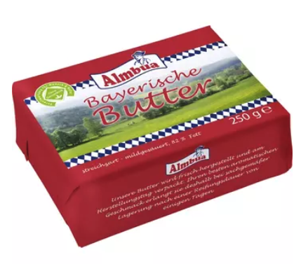 Almbua Butter 250 g ohne Gentechnik