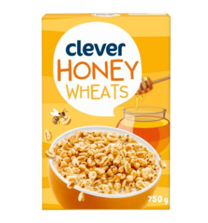 Clever Honey Wheats 750g