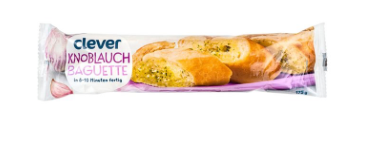 Clever Knoblauchbaguette 175g