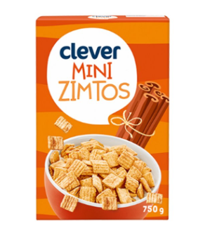 Clever Zerealien Mini Zimtos 750g