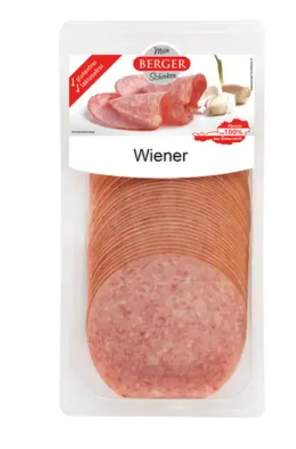 Berger Wiener 500 g geschnitten