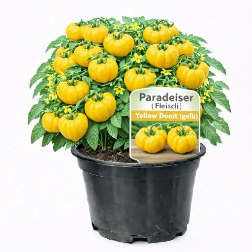 Paradeiser (Fleisch) Yellow Donut (gelb) (April)